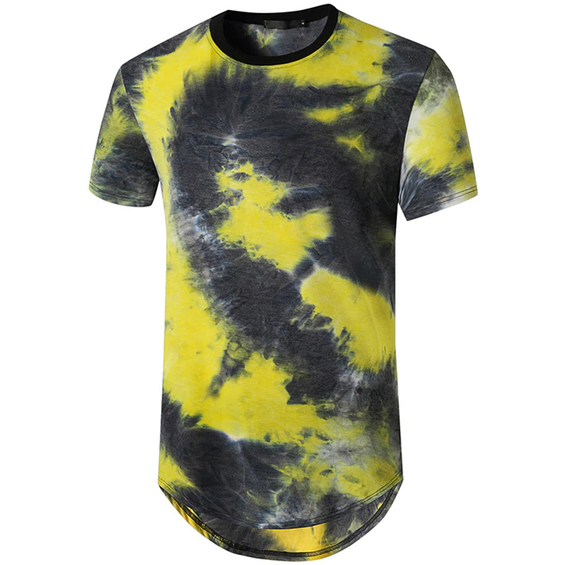 Black & Grey Tie Dye T-Shirt