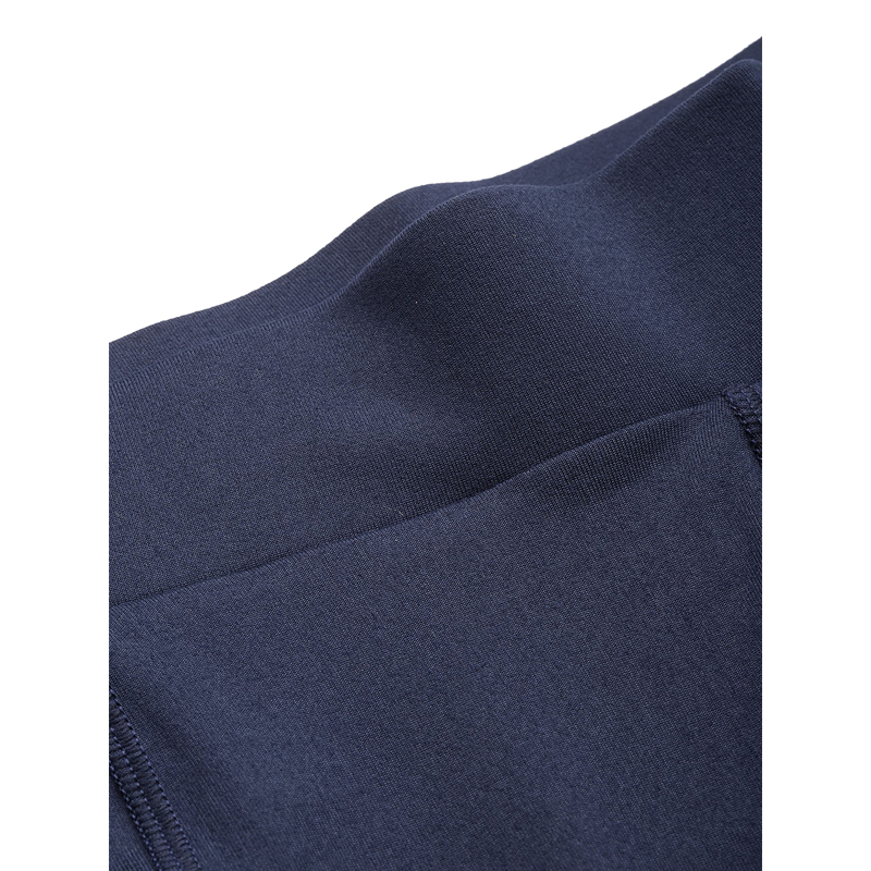 Blue Colorblocked Rapid Dry Leggings